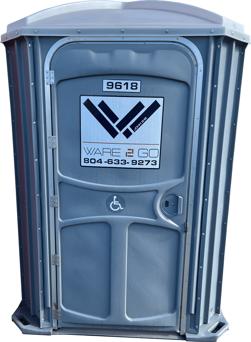 Porta potty accessible